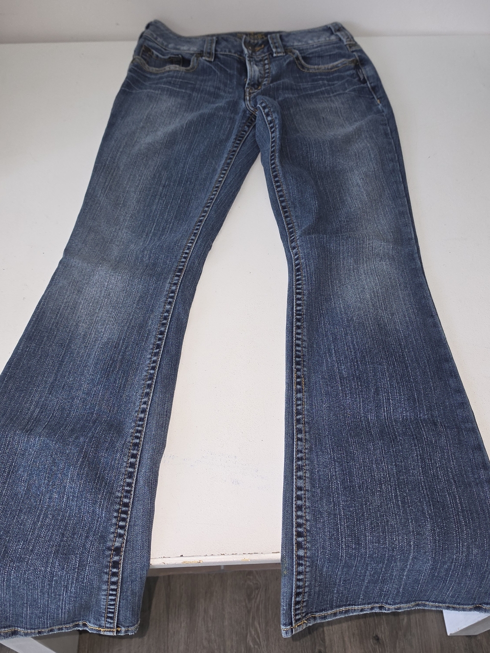 Silver Jeans Women's Dark Blue Flare Denim